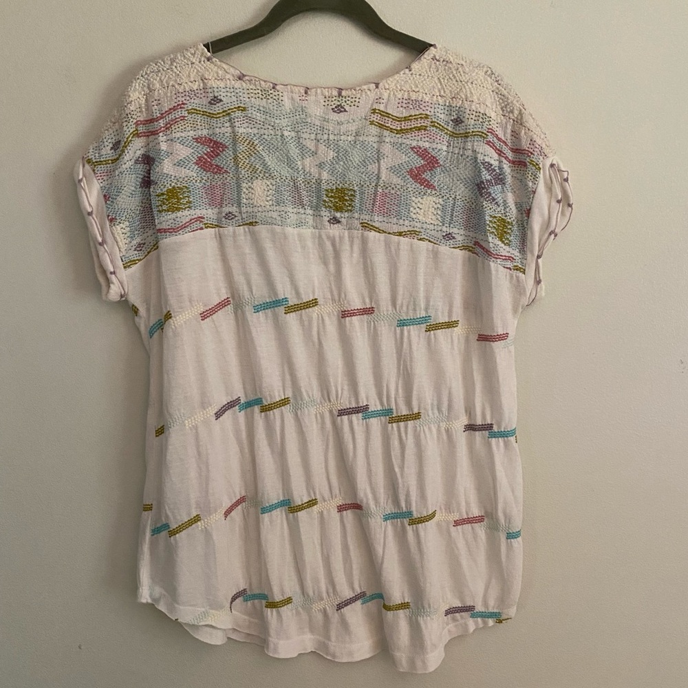 Free People Embroidered Top Size S - Picture 10 of 11